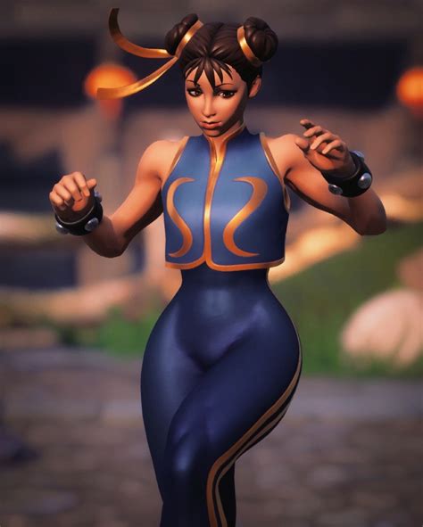 fortnite chun-li skin porn